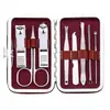 Set de Cortaúñas en Stock Transfronterizo, Pinzas para Cutícula de Acero Inoxidable, Set de 19 Piezas de Herramientas para Manicura y Pedicura, Cortaúñas, Dropshipping