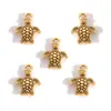 Novos Acessórios de Joias de Liga Animal Marinho Tartaruga Marinha Pingente Pulseira DIY Colar Bolsa Decoração de Embalagem Pingente D7166