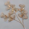 Cubo de Ante Redondo de Año Nuevo Cubo para Arreglos Florales Artificiales Cubo Ramo de Flores DIY Rojo Bronceado Fuzi Cubo de Flores de Año Nuevo