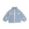 Conjunto de Chaqueta a Cuadros con Cuello Alto Estilo Suave para Niñas, Elegante Conjunto de Dos Piezas de Chaqueta de Encaje y Pantalones Falda para Bebés en Primavera y Otoño