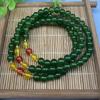 Pulseira de Jade Quartzo Multi-Círculos pulseira de contas redondas três círculos femininas banca feira noturna Ponto Turístico fornecimento ao vivo atacado