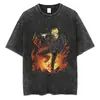 Camiseta Harajuku Streetwear One Piece Estampa Gráfica de Anime t