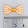Accesorios de lazo a cuadros pequeños estilo coreano corbata de lazo pequeña DIY cinta accesorios para ropa mini lazo de cintura hecho a mano