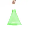 Bolsas de plástico planas para el hogar, tipo rasgable para basura, rollos grandes, tipo camiseta, con cordón, para cocina, engrosadas, para oficina