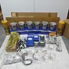 Maquinaria excavadora Caterpillar Perkins C7.1 kit de reacondicionamiento piezas del motor juego de pistones de cuatro piezas con cojinetes de bancada y de biela
