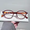 Nuevas Gafas Redondas con Montura Cat-Eye Trendy y Únicas, Estilo Popular de Influencer de Tiktok y Xiaohongshu, Aptas para Lentes de Graduación, Disponibles para Venta al Por Mayor