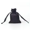 Bolsa de Cetim de Seda com Cordão, Bolsa de Cetim, Bolsa de Armazenamento para Joias, Bolsa de Embalagem para Presente de Joias à Prova de Poeira para Itens Pequenos