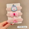Adesivos Mágicos de Flores Infantis para Arrumar o Cabelo de Bebê, Presilhas de Cabelo Doces de Desenho Animado, Adesivos Fofos de Franja Sem Marcas