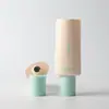 Tubo de Limpiador Facial Botella de Recarga Tubo de Aluminio-Plástico Loción Cosmética Exprimidor Tapa abatible Muestra Blanca Tubo Vacío Crema de Manos Pe
