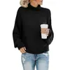 Novedades de Punto Otoño e Invierno 2026 Ropa Europea y Americana para Mujer Amazon Suéter de Cuello Alto Grueso para Mujer Transfronterizo
