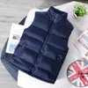 Chaleco de Plumón para Hombre Otoño e Invierno Estilo Coreano Tendencia Chaleco Chaqueta para Pareja Engrosado Cálido Casual Chaleco de Algodón