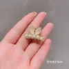 Pinza para el pelo de media coleta para mujer, pinza lateral pequeña y exquisita para flequillo, pinza de garra pequeña para flequillo, nuevo modelo 2024, pinza para la parte posterior de la cabeza, accesorio para el cabello