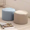 Taburete Pequeño para Uso en Casa, Taburete de Sofá de Tela, Taburete Perezoso para Cambiar Zapatos en la Sala de Estar, Banco Pequeño, Taburete Bajo, Taburete Bajo de Moda, Venta al por Mayor