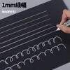 Rotulador blanco Yamark de punta fina, sin olor, resistente a la decoloración, ideal para pintar tarjetas de felicitación y neumáticos.