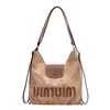 Bolso de Hombro Único de Nicho para Mujer, Gran Capacidad, Nuevo Modelo 2025, Bolso para Clase de Estudiante Universitario, Bolso Tote Elegante, Bolso Cruzado
