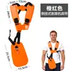 Bastidor trasero para cortacésped de mochila, correa de hombro doble, para colgar lateralmente, duradera, ensanchada y gruesa, accesorios universales
