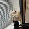 Mochila Exquisita Pequeña Escolar de Doble Hombro para Mujer 2026 Estilo Nuevo Fresco Casual con Encaje Floral de Estrella Dulce