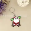 Llavero de Goma Suave de PVC de Dibujos Animados Cruzados Llavero Creativo Lindo de Silicona para Coche Colgante Llavero Pequeño Regalo