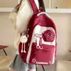 Mochila escolar para niñas de tercero a sexto grado, diseñada para reducir la carga y proteger la columna vertebral, ultraligera y de gran capacidad, adecuada para estudiantes de secundaria.