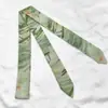 Faixa de cabelo Hanfu estilo chinês antigo faixa de cabelo estilo tinta lenço de seda estilo chinês tinta bambu fita amarrar bolsa cinto acessórios de vestuário