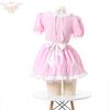 Traje de sirvienta japonesa de segunda dimensión con vestido plisado de anime puro