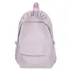 Mochila Casual de Color Sólido para Mujer 2026 Estilo Nuevo de Primavera para Estudiantes Universitarios y de Secundaria Mochila Casual Ligera para Computadora