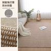 Tapete de Sisal Sintético, Tapete de Área Grande para Sala de Estar, Tapete Simples para Quarto ao Lado da Cama, Protetor de Piso Doméstico Anti-Arranhão de Gato