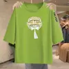Camiseta de manga tres cuartos estilo chino nuevo para comercio exterior transfronterizo para mujeres, madres, señoras de mediana edad y mayores, top moderno estilo chino que reduce la edad