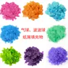 Globos de Confeti Llenos de Piezas de Papel, Globos Transparentes de Onda para Lanzar en Bodas Llenos de Discos de Papel