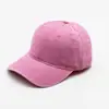 Marca de marea de verano gorra lavada de cuero mezclilla gorra de béisbol para hombre parte superior suave comercio electrónico para en stock ventas directas de fábrica