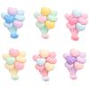 Globo de amor con cara brillante, decoración artesanal, accesorios de joyería de resina, crema, gel, pinza para el cabello, funda para teléfono móvil, material de taza, venta al por mayor