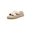 Nuevo Estilo de Verano, Aumento de Altura de 6cm~ Estilo Retro Artístico, Sandalias de Cuña Tejidas de Suela Gruesa para Mujer, Adecuadas para Usar al Aire Libre en Verano