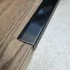 Protector de Esquina en Forma de L de Acero Inoxidable Borde de Acabado Forma de 7 Ángulo Recto Tira Anticolisión Línea de Esquina Exterior para Azulejo Protección de Esquina de Pared Tira Decorativa