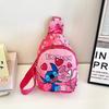 2025 Nueva Bolsa para Niños Niños y Niñas Moda Dibujos Animados Monedero Bolso Bandolera Mochila Pequeña Casual para Exteriores Bolsa de Pecho