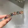 Pinzas para el cabello de pedrería brillante de lujo estilo coreano Dongdaemun Primavera 2026 para mujer, Colección de accesorios para el cabello de la frente