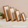Marco de fotos de madera maciza con unión de mortaja y espiga Sapele, esquina redondeada, para exhibición 6 7 8 10 pulgadas, marco de fotos para pareja, colgante de pared, fabricante, venta al por mayor