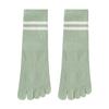 Calcetines de yoga con dedos, calcetines deportivos antideslizantes de cinco dedos para interior, Pilates, fitness, calcetines deportivos dispensadores, calcetines de baile de piso