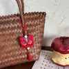 Colgante de León Estilo Tendencia Nacional, Lindo Colgante de Muñeco para Bolso Estilo Chino, Adorno de Borla Festivo de Año Nuevo Bendición de Buena Suerte