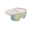 Gafas de Ciclismo de Montaña y Carretera para Hombre y Mujer con Montura Grande, Resistentes al Viento y a los Rayos UV, Gafas de Sol Coloridas