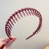 Faixa de Cabeça para Lavar o Rosto, Uso Diário Feminino, Faixa de Cabeça Alta com Dentes, Antiderrapante, Impede que o Cabelo Caia, Presilha de Cabelo, Acessório de Cabelo