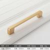 Dourado Minimalista liga de alumínio punho armário guarda-roupa punho nórdico moderno minimalista gaveta sapata armário porta maçaneta ferragens