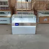 Mostrador de teléfono móvil productos de vidrio personalizados fabricante vitrina comercial gabinete de pared de madera gabinete de hierro con pintura horneada partición de rincón de joyería