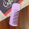 Peine de Color Sólido Macaron, Peine Fino para el Cabello, Lindo Peine para Estudiantes, Niñas y Niños, Popular Regalo de Celebridad de Internet Transfronterizo