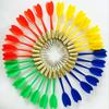 Directo de fábrica 10 gramos de alfiler de dardo de metal de color resistente a caídas conjoined logo volador se puede atar globos dardos