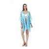 Kimono Floral Bikini Cover-Up Vestido de Playa para Mujer