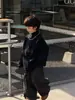 Tai Ru 2026 Invierno Nuevo Estilo Versión Coreana Suéter Grueso de Alta Calidad Color Sólido para Niños Top Cálido