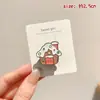 Broche Metálico de Goteo de Aceite para Hombres y Mujeres, Decoración Fija para Bolsas, Accesorios de Insignia de Aleación Estilo Japonés Venta al por Mayor Modelo Nuevo 2024