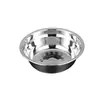 Super Factory Acero Inoxidable 304 Tazón para Sopa Hogareño Pequeño de Acero Inoxidable Mascota Puesto Comercial Cocina Lavabo de Acero Inoxidable