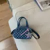 Nuevo Bolso de Mano Fresco de Lunares Estilo Coreano de Shuai Mi, Exquisito Bolso Almohada de Nicho, Elegante Bolso de Hombro Cruzado