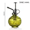 Regadera de vidrio vintage de diamantes Nueva Aspersor para jardín y hogar Rociador de riego a baja presión Florero de riego en spray